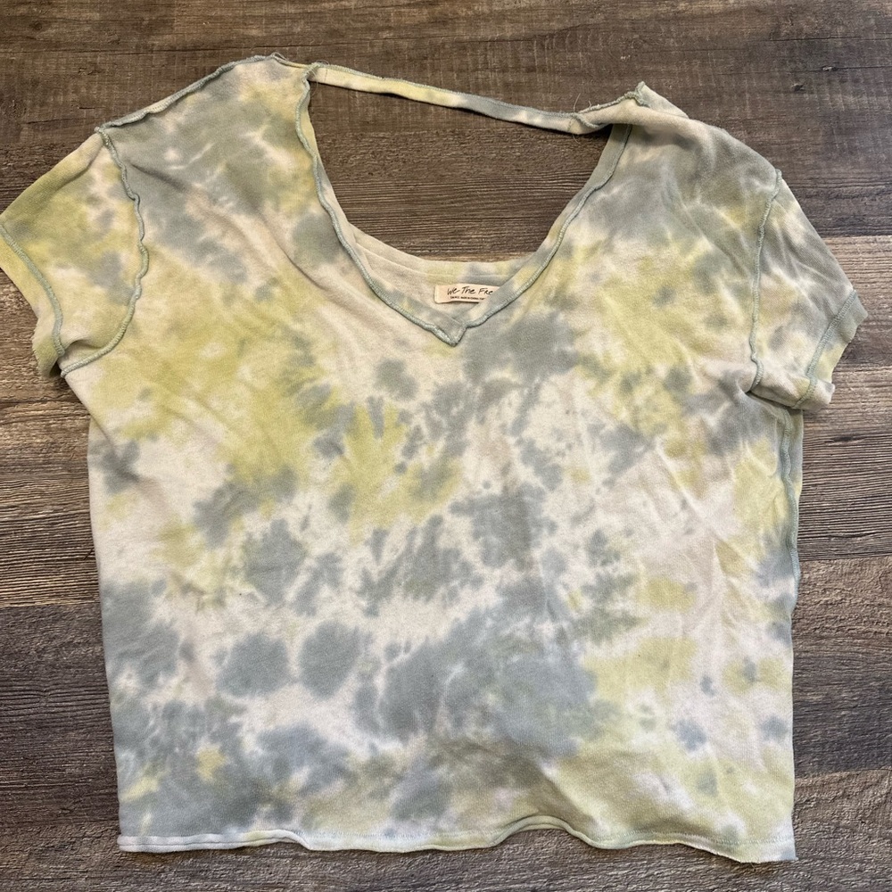 we the free tie dye t shirt